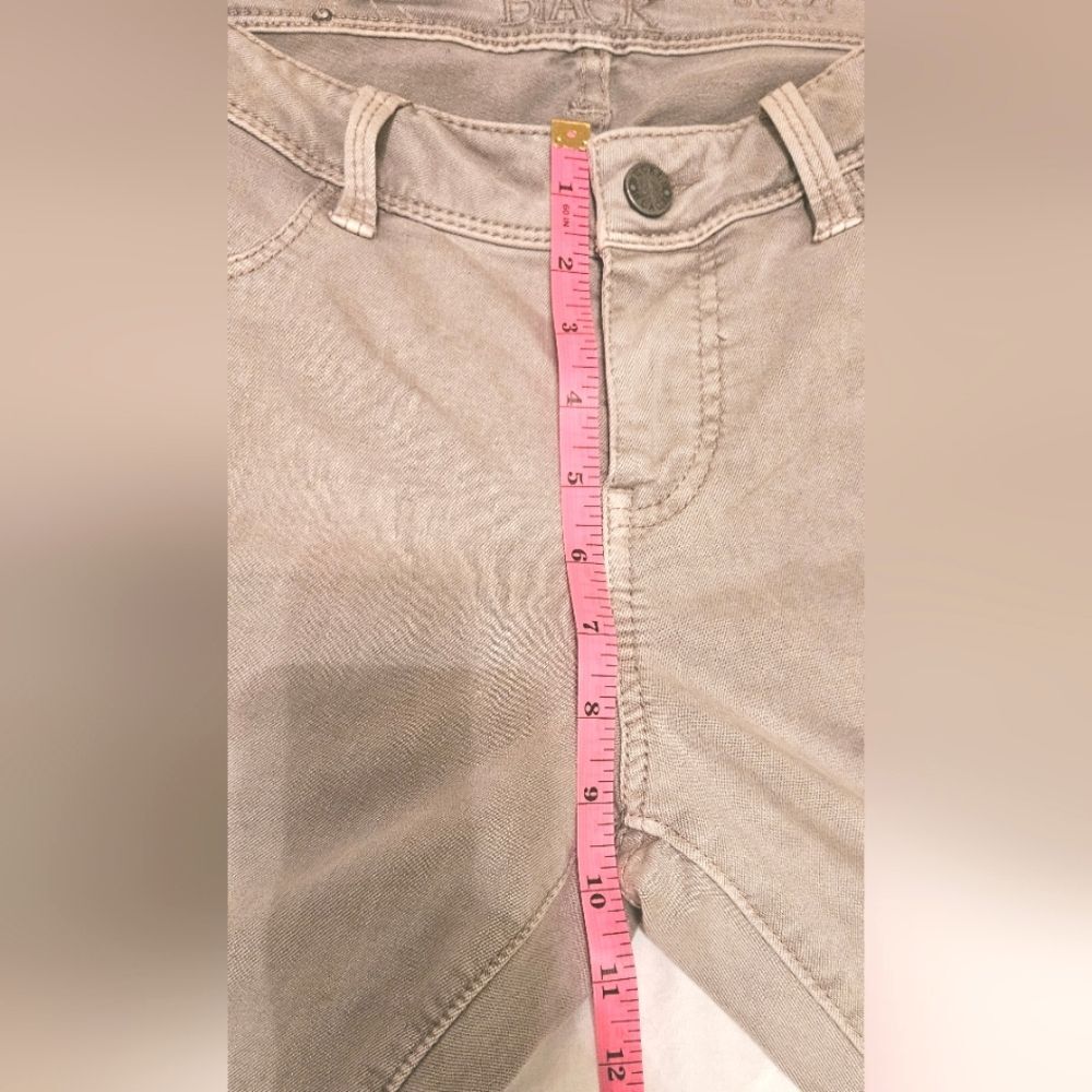 Buckle Black Jeans Womens Sz30 Tan Fit No. 53 Ankle Zip Skinny Denim Stretch NWT - Picture 6 of 16